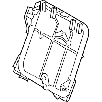 Toyota 71017-47311 Seat Back Frame