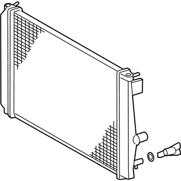 Toyota 16400-28570 Radiator Assembly