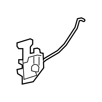 Toyota 64600-06041 Lock Assembly