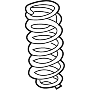 2001 Toyota Prius Coil Springs - 48231-47040