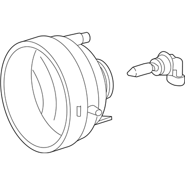 Toyota 81210-AA030 Fog Lamp Assembly