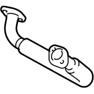 Toyota 17450-50090 Front Pipe