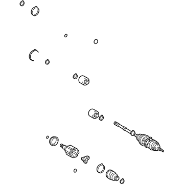 Toyota 43420-48100 Axle Assembly