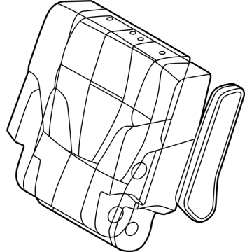 Toyota 71078-0C570-C2 COVER SUB-ASSY, RR S