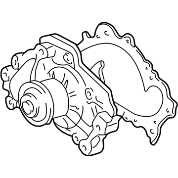 Toyota 16100-29085 Water Pump Assembly