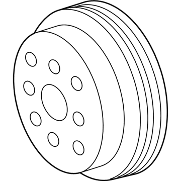 Toyota 16173-31010 Pulley