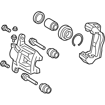 Toyota 47850-0E020 Cylinder Assembly, Rear Di