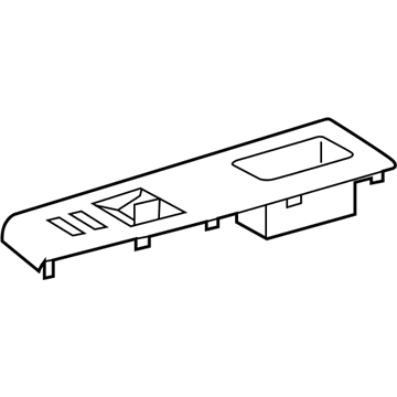 Toyota 74232-52550-C0 Switch Panel