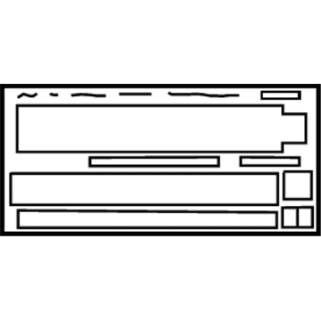 Toyota 74514-33010 Label