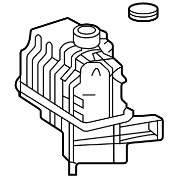 Toyota 16470-77080 Reservoir Tank