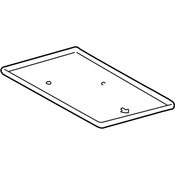 Toyota 74431-0C010 Tray, Battery