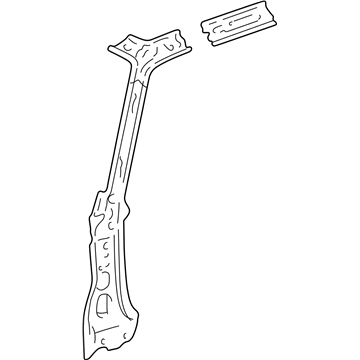 Toyota 61024-42021 Inner Pillar, Front Driver Side