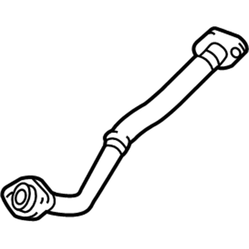 Toyota 17410-0P080 Front Exhaust Pipe Assembly