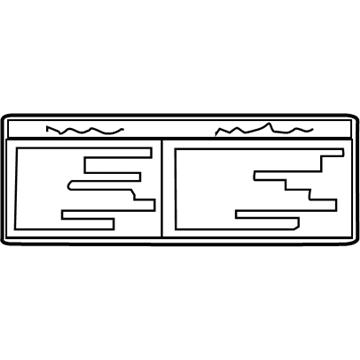 Toyota 42668-02030 Caution Label
