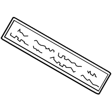 Toyota 74515-08010 Warning Label