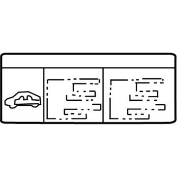 Toyota 82685-47030 Battery Label