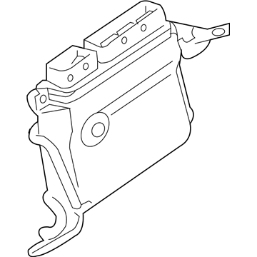 2010 Toyota Prius Engine Control Module - 89660-47306