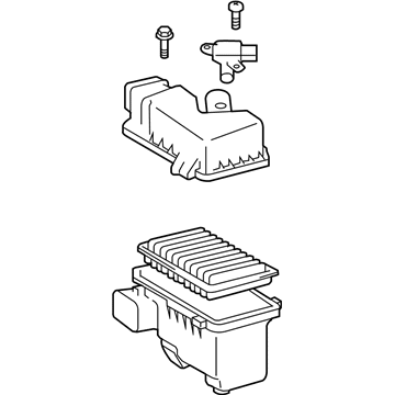 Toyota 17700-0P072 Air Cleaner Assembly