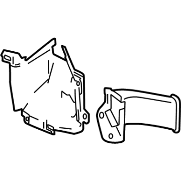 Toyota 53209-12150 DUCT SUB-ASSY, COOL