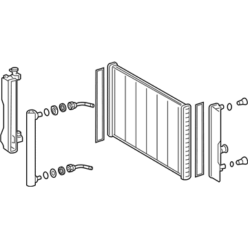 Toyota 16410-0T031 Radiator Assembly