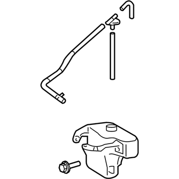 Toyota 16470-0T040 Reservoir Assembly