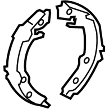 Toyota 46540-42010 Parking Brake Shoes