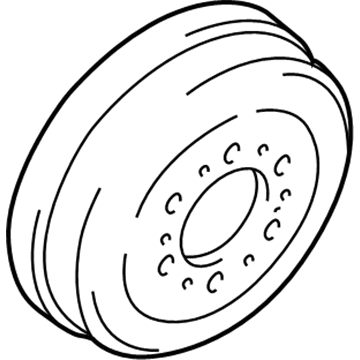 Toyota 42431-35210 Drum