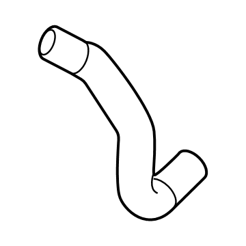 Toyota 16267-24040 By-Pass Hose