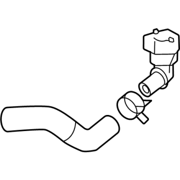 2023 Toyota Corolla Cross Coolant Reservoir Hose - 16260-F2210