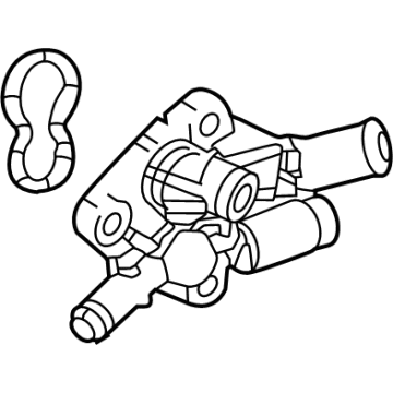 Toyota 16305-F2040 Water Outlet