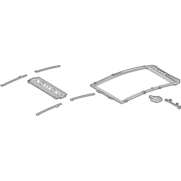 Toyota 63250-47022-B1 Sunroof Assembly