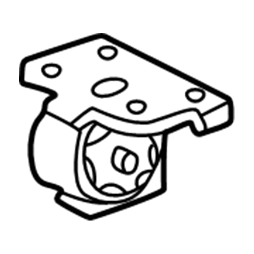 Toyota 12371-22080 Insulator, Engine Mounting, Rear