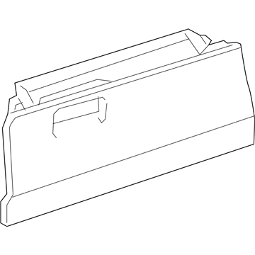 Toyota 55550-52360-B0 Door Assembly, Glove Compartment