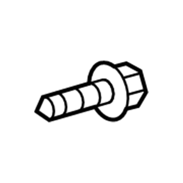 Toyota 90080-15077 Air Guide Screw