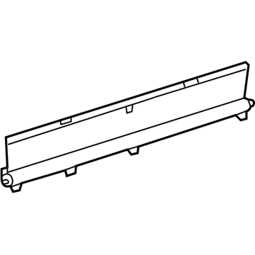 Toyota 65907-08010 Curtain Sub-Assy, Rear RH