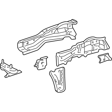 Toyota 57101-2B010 Rail Assembly