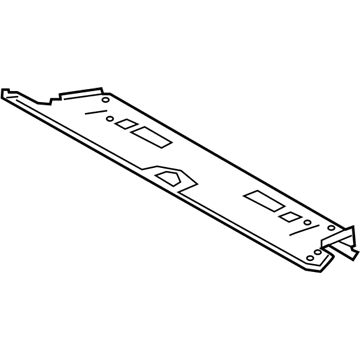 Toyota 57651-WAA01 Member, Rr Floor CRO