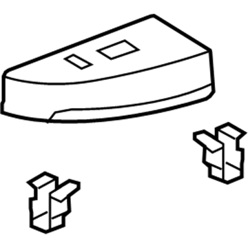 Toyota 74231-0C090 Switch Bezel