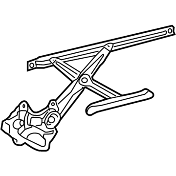 Toyota 69802-04040 Window Regulator