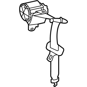 Toyota 73510-0E021-A2 BELT ASSY, NO.2 SEAT