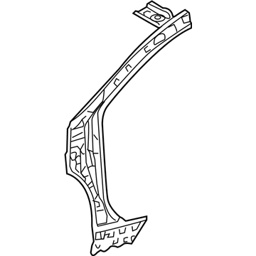 Toyota 61023-02200 Inner Hinge Pillar