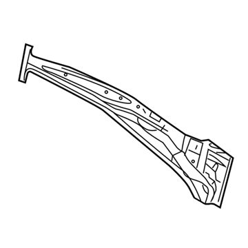 Toyota 61037-02913 Reinforcement Sub-Assy, Center Body Pillar, RH