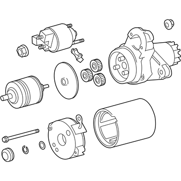 2016 Scion tC Starter Motor - 28100-36120
