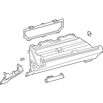 Toyota 55550-62040-C0 Glove Box Assembly