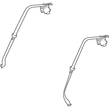 Toyota 73360-02560-A1 Outer Belt Assembly