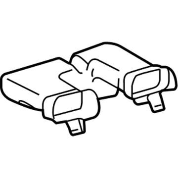 Toyota 55845-35030 Outlet Duct