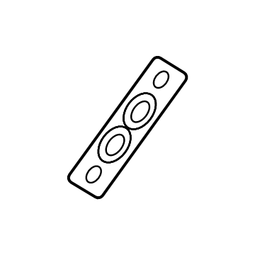 Toyota 16347-36020 GASKET, WATER BY-PAS