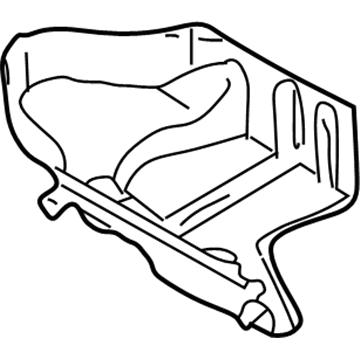 Toyota 77606-52040 Protector Sub-Assy, Fuel Tank