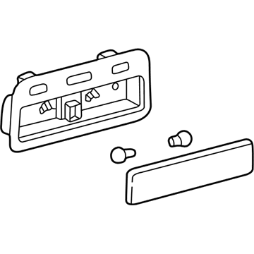 Toyota 81260-14080-B6 Lamp Assembly, Map