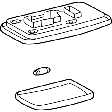 Toyota 81240-12060-P0 Dome Lamp Assembly